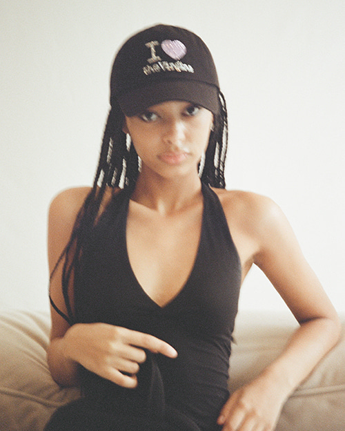 thevirgins bijou cap キャップ ブラック thevirgins bijou cap キャップ ブラック 【公式通販】
