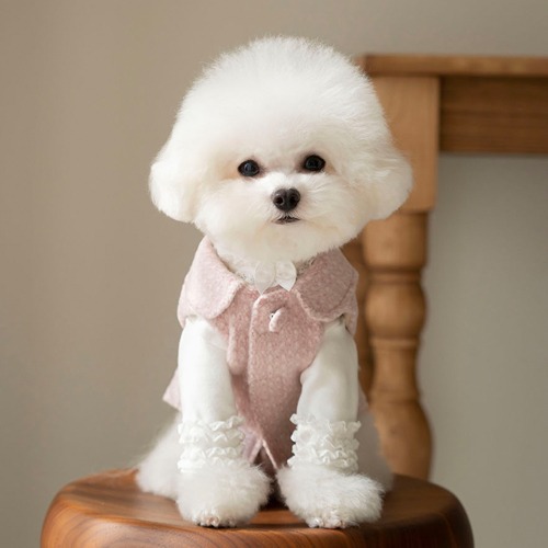 [오파프] Warm Wool Coat (Pink)