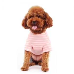 [바커] Marin Stripe T-Shirt_Pink 