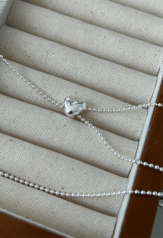 볼하트 necklace (1color)