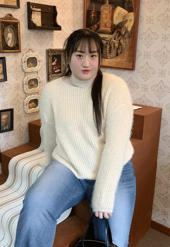 헤니 트임 knit (4color)