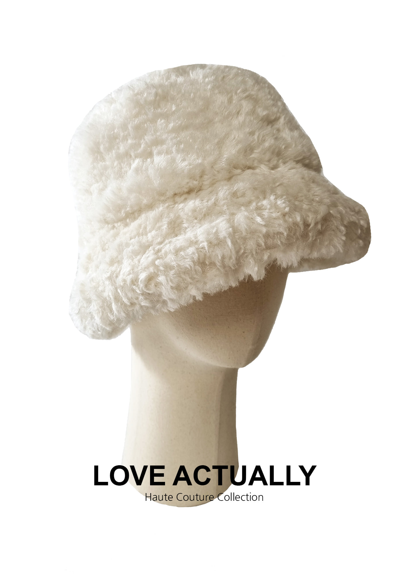 Warm Lightness Haute Couture Faux Fur Cloche 따뜻한빛 오뜨꾸띄르 퍼 클로쉐