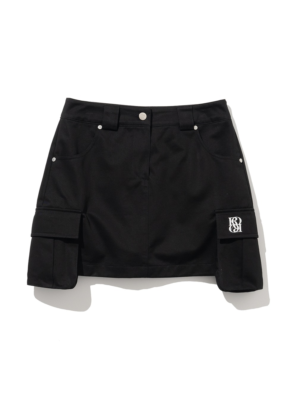 Cargo Mini Skirt Pants [BLACK]Cargo Mini Skirt Pants [BLACK]로씨로씨