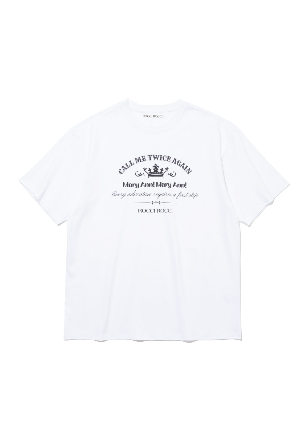 Marry Ann T-shirt [WHITE]Marry Ann T-shirt [WHITE]로씨로씨