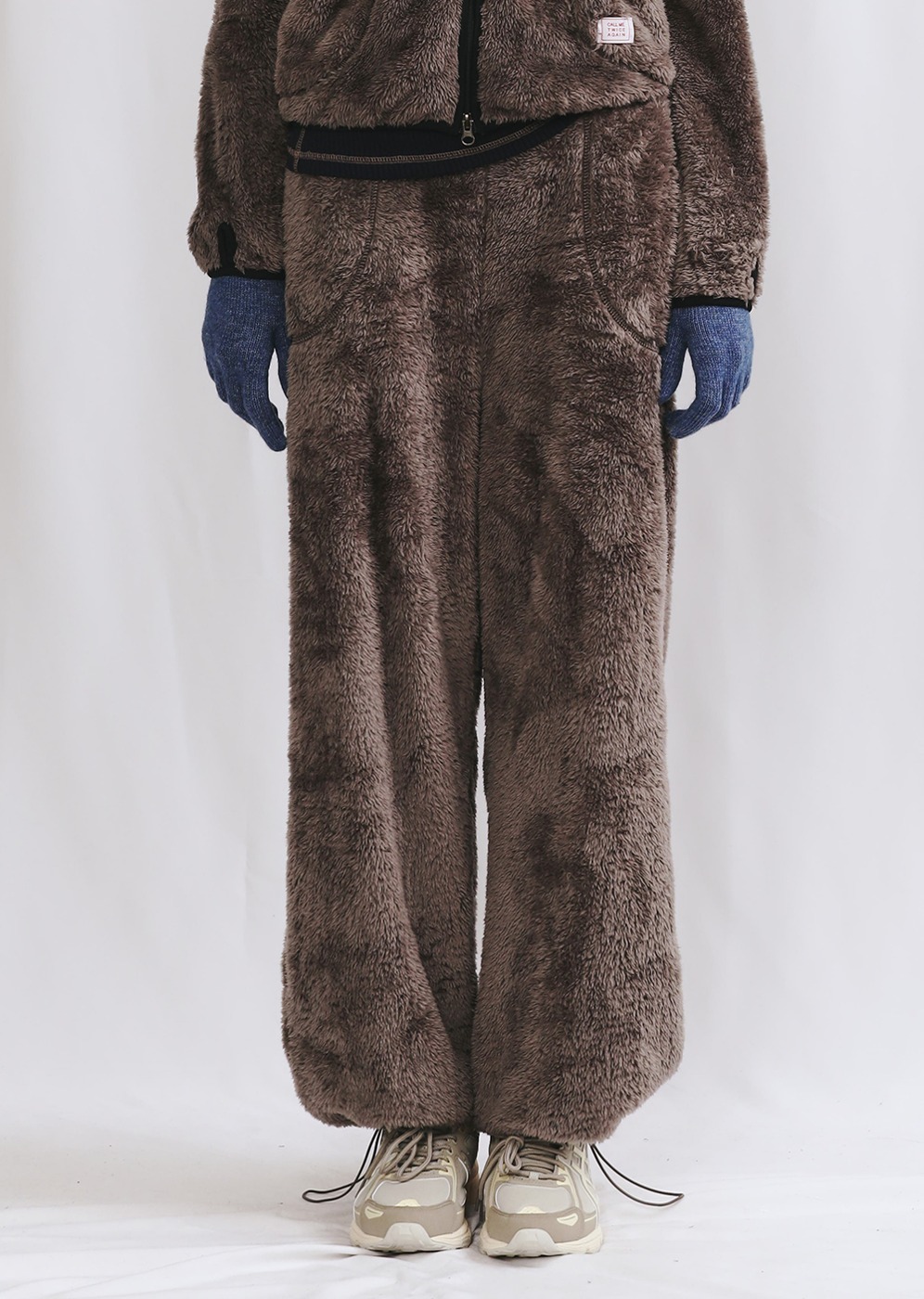 Sherpa Fleece 2-Way Pants [STONE GREY]Sherpa Fleece 2-Way Pants [STONE GREY]로씨로씨