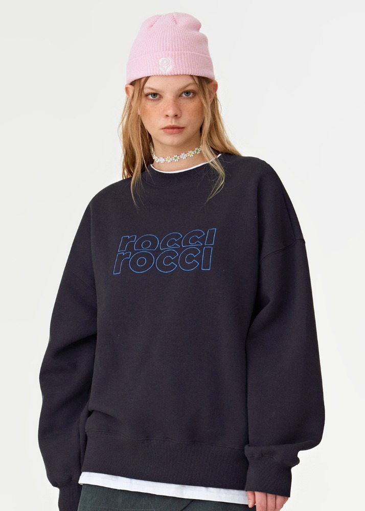 RCRC Double-Rib Sweatshirt [CHARCOAL]RCRC Double-Rib Sweatshirt [CHARCOAL]자체브랜드