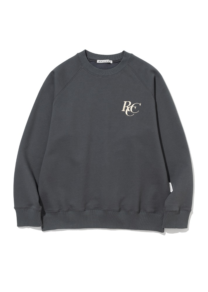 RCC Raglan Sweatshirt [CHACOAL]RCC Raglan Sweatshirt [CHACOAL]자체브랜드