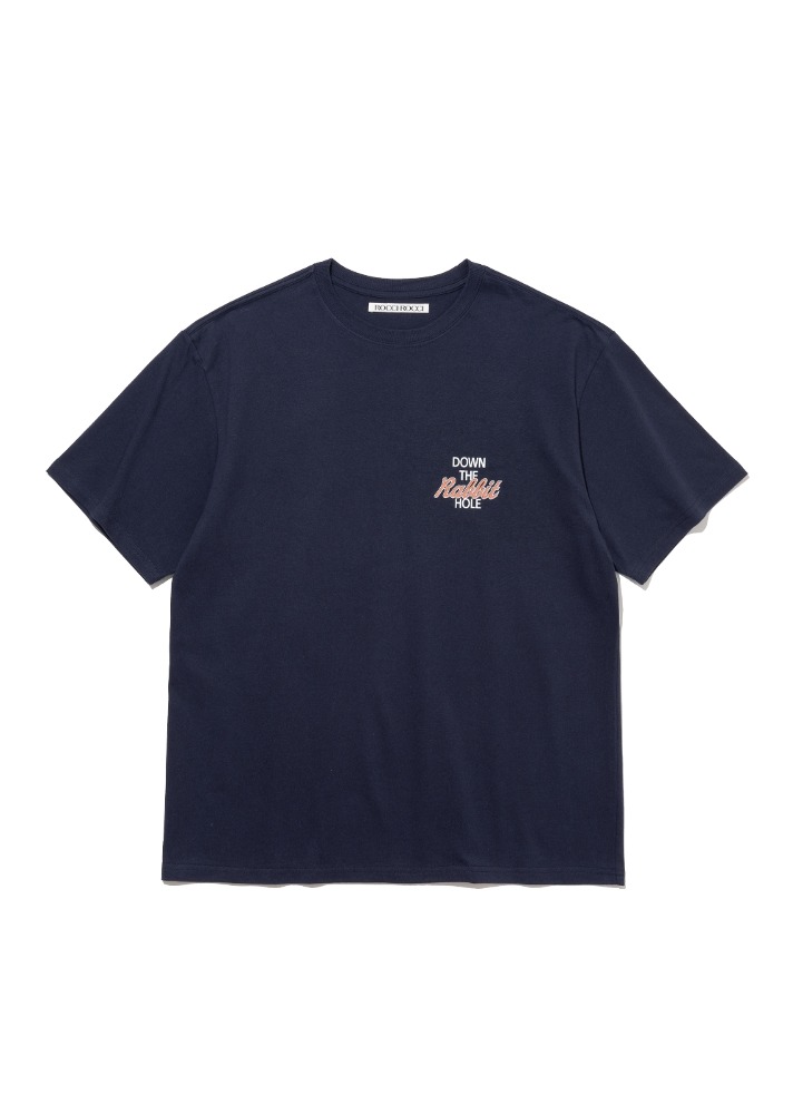 Down the Rabbit Hole T-shirt [NAVY]Down the Rabbit Hole T-shirt [NAVY]로씨로씨