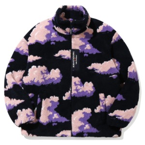 CLOUD FLEECE JACKET_NAVY