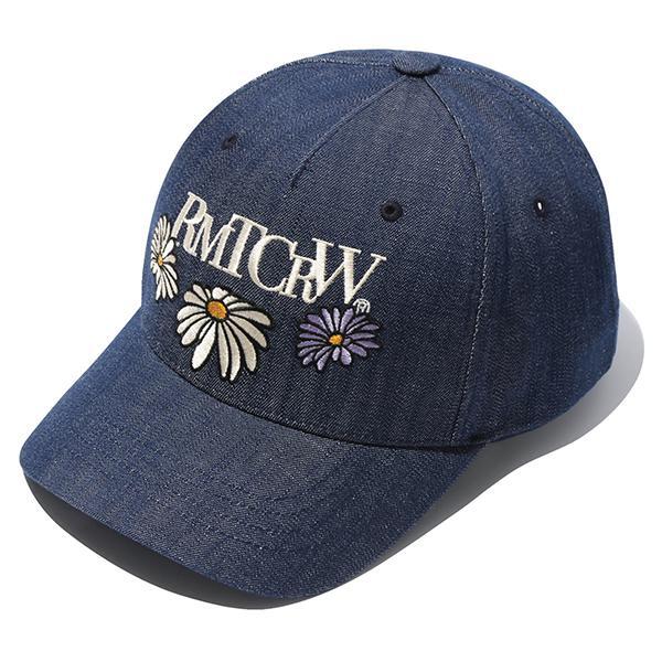 [우지 컬렉션]FLOWER LOGO BALL CAP_BLUE
