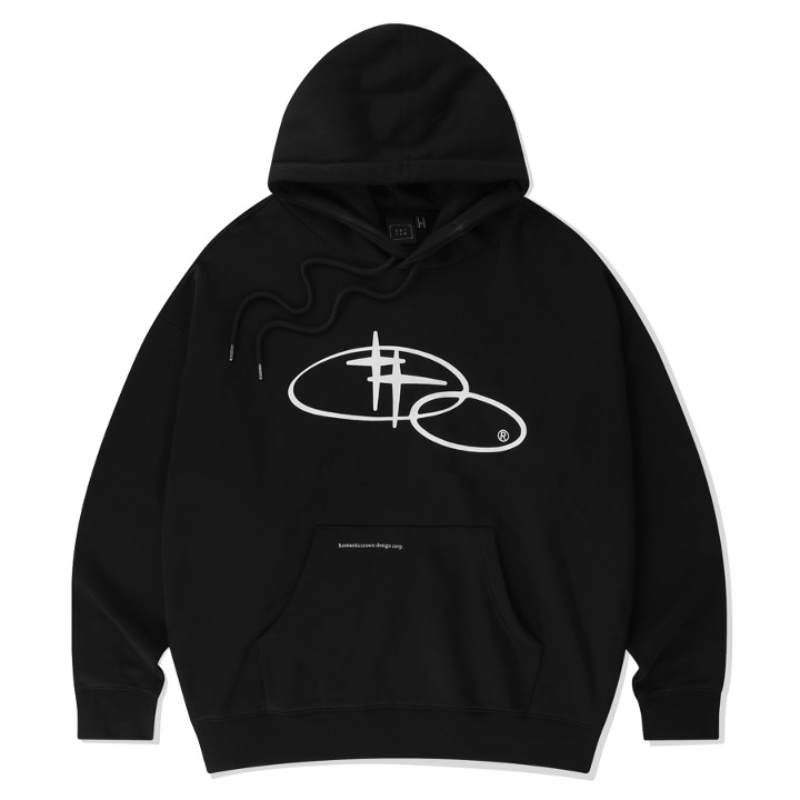 [ROMANTIC CROWN]★24FW★韓国人気★SHINING LOGO HOODIE ROMANTICCROWN