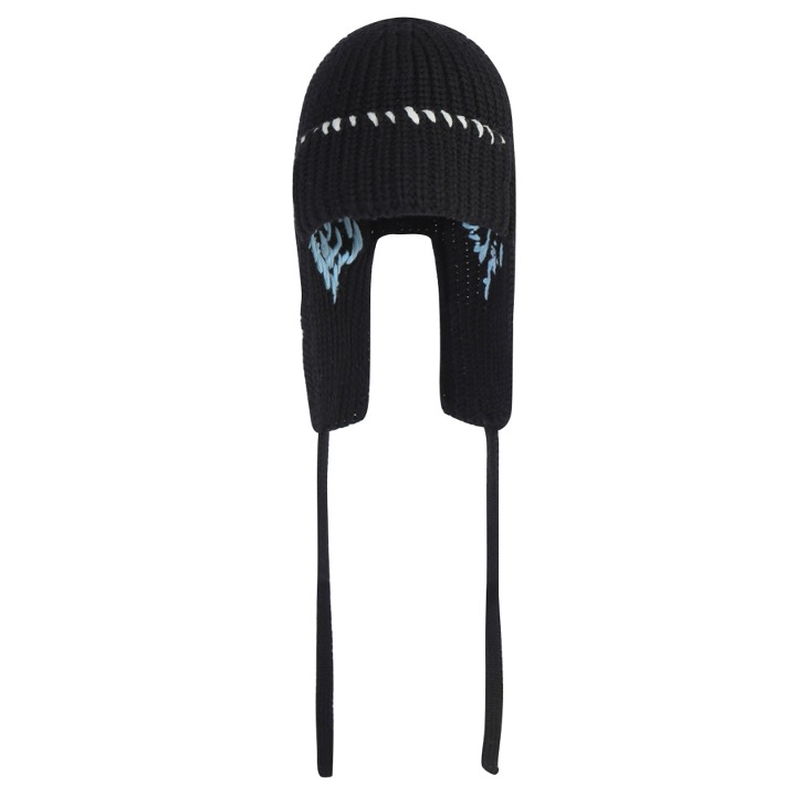 【ROMANTIC CROWN】23FW★ HAND STITCH KNIT TROOPER HAT ROMANTIC CROWN】23FW☆ HAND STITCH KNIT TROOPER HAT