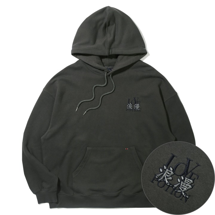 [ROMANTIC CROWN]★MONOCHROME HOODIE ROMANTICCROWN