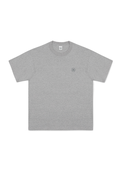 Logo T Shirt - Melange Grey