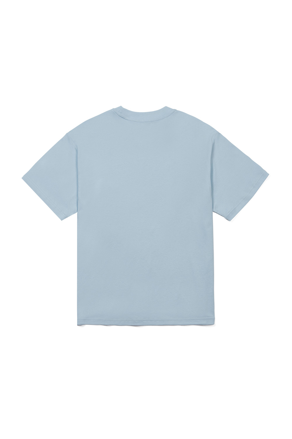 반팔 티셔츠 라벤더 색상 이미지-S19L12