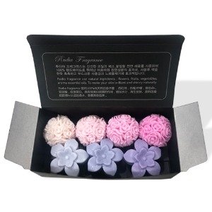 黑花香皂套装（Black Flower Soap Gift Set, 保湿)