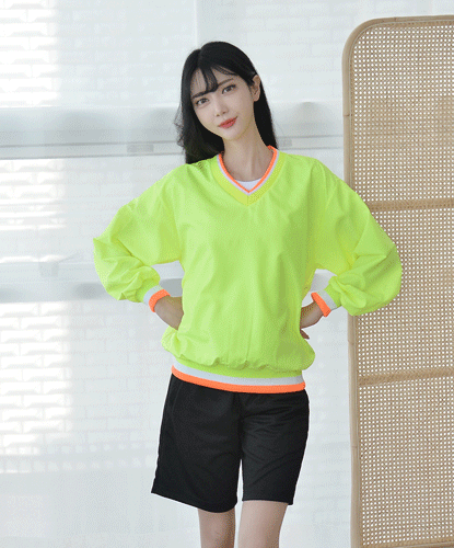 형광바람막이 4colors (여자)♡ 반티 생활복 단체복 유니폼