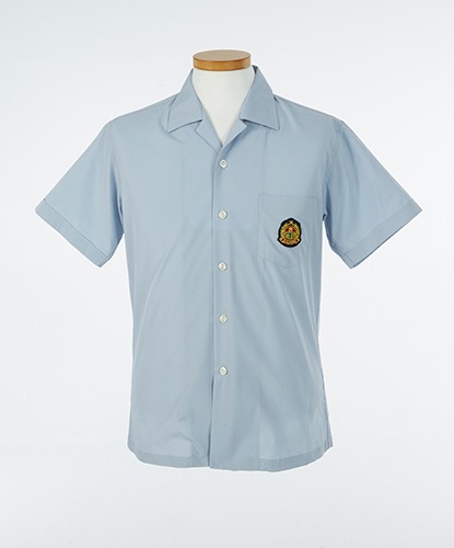 그레이블루 반팔 셔츠 (동일중) 교복셔츠 교복 학생복