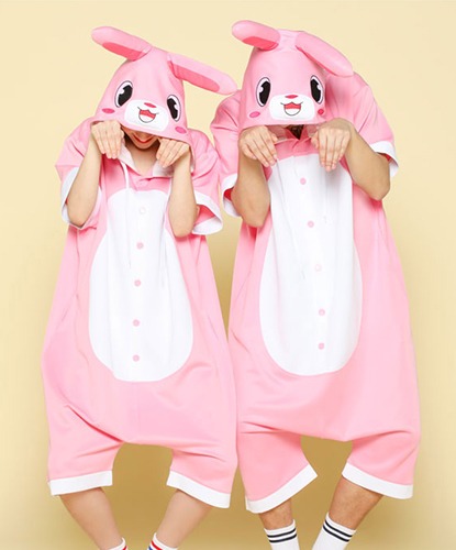 [교복몰 반티] 핑크 토끼 파자마 교복 컨셉의상 졸업사진 반티 코스프레