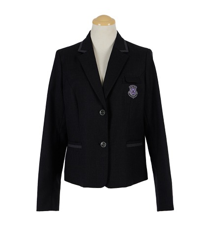 그레이 포인트 차콜 여자 자켓(호매실고) 교복자켓 교복 학생복