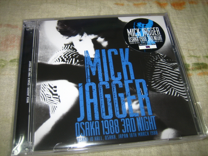 MICK JAGGER - OSAKA 1988 3RD NIGHT (2CD + bonus DVD , BRAND NEW