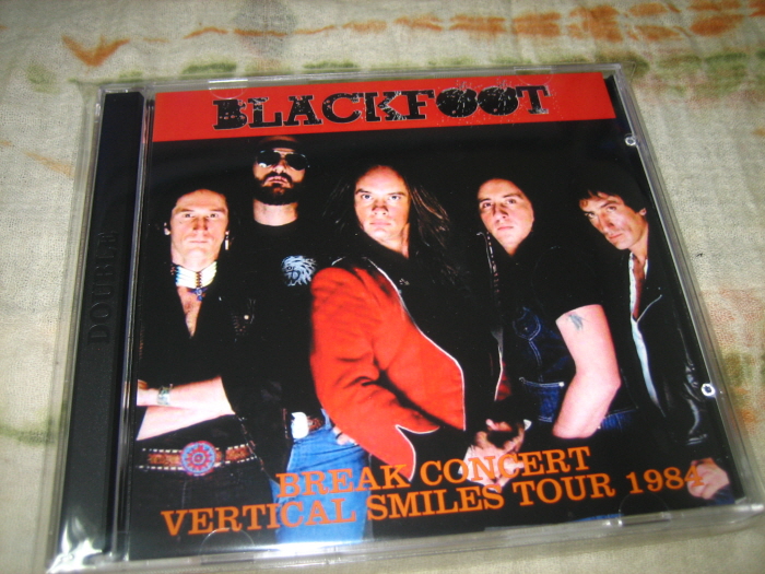 BLACKFOOT - BREAK CONCERT : VERTICAL SMILES TOUR 1984 (CD+DVD , BRAND NEW)  - rzrecord