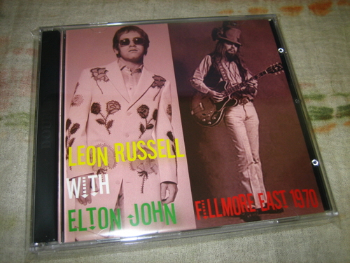 LEON RUSSELL with ELTON JOHN - FILLMORE EAST 1970 (2CD) - rzrecord