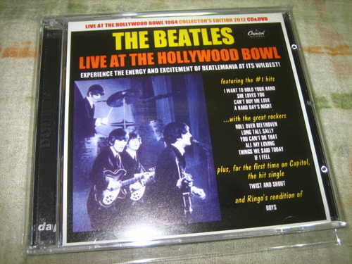 THE BEATLES - LIVE AT THE HOLLYWOOD BOWL 1964 (CD + DVD) - rzrecord