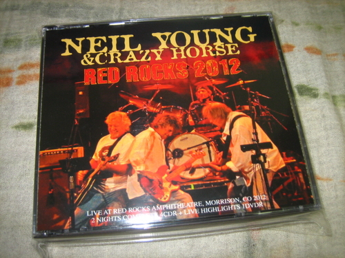 NEIL YOUNG & CRAZY HORSE - RED ROCKS 2012 (4CD+DVD) - rzrecord