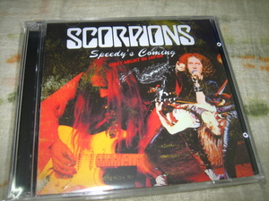 SCORPIONS - SPEEDY&#039;S COMING : FIRST NIGHT IN JAPAN (2CD , BRAND NEW)