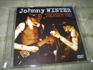 JOHNNY WINTER - STOCKHOLM 1987 (1DVD)