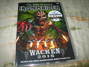 IRON MAIDEN - WACKEN 2016 (1DVD + bonus DVD , BRAND NEW)