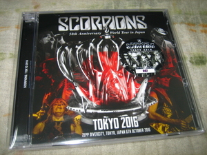 SCORPIONS - TOKYO 2016 (2CD , BRAND NEW)