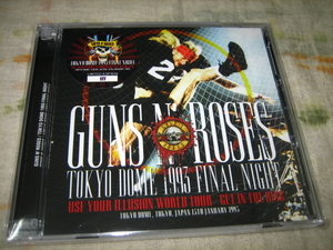 GUNS N&#039; ROSES - TOKYO DOME 1993 FINAL NIGHT (2CD , BRAND NEW)
