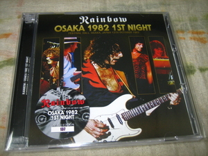 RAINBOW - OSAKA 1982 1ST NIGHT (2CD , BRAND NEW)