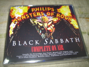 BLACK SABBATH - MONSTERS OF ROCK : COMPLETE ON AIR (3DVD , BRAND NEW)