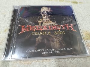 MEGADETH - OSAKA 2001 (2CD , BRAND NEW)