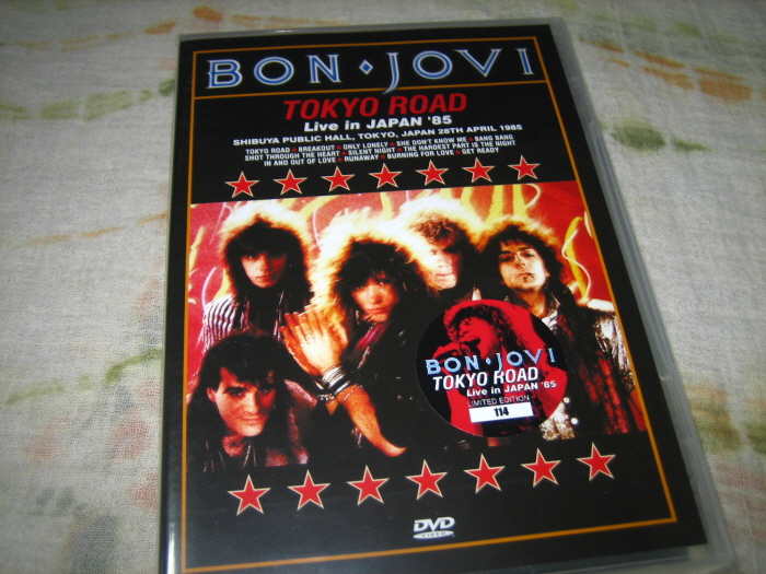 BON JOVI - TOKYO ROAD : LIVE IN JAPAN '85 (DVD + bonus 2CD , BRAND 