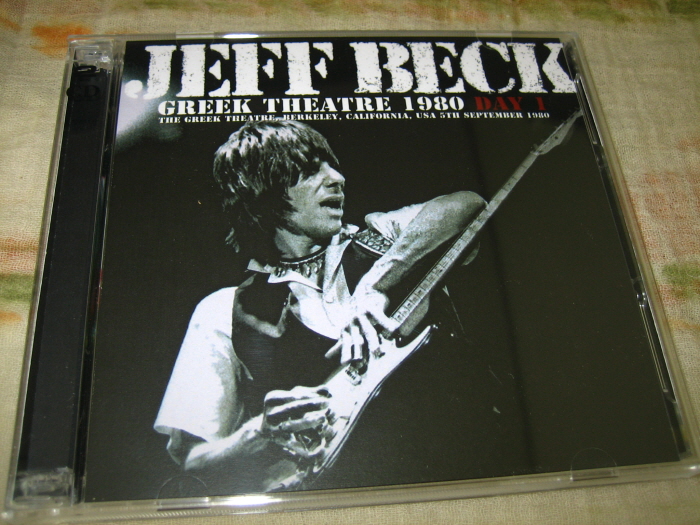 JEFF BECK - GREEK THEATRE 1980 : DAY 1 (2CD + bonus 2CD , BRAND