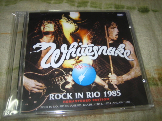 WHITESNAKE - ROCK IN RIO 1985 : REMASTERED EDITION (2DVD) - rzrecord