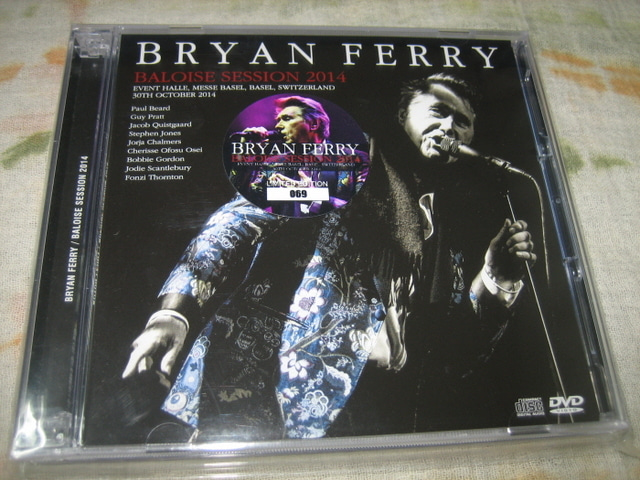 BRYAN FERRY - BALOISE SESSION 2014 (CD + DVD + bonus DVD , BRAND NEW) -  rzrecord