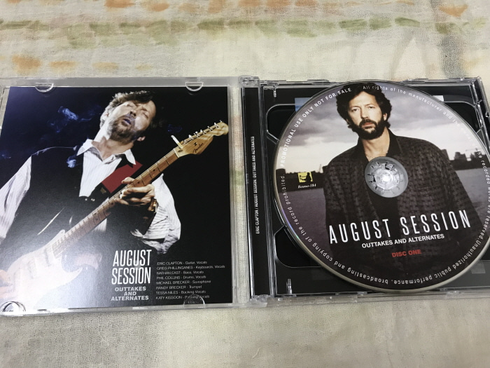 ERIC CLAPTON - AUGUST SESSION : OUTTAKES AND ALTERNATES (2CD 