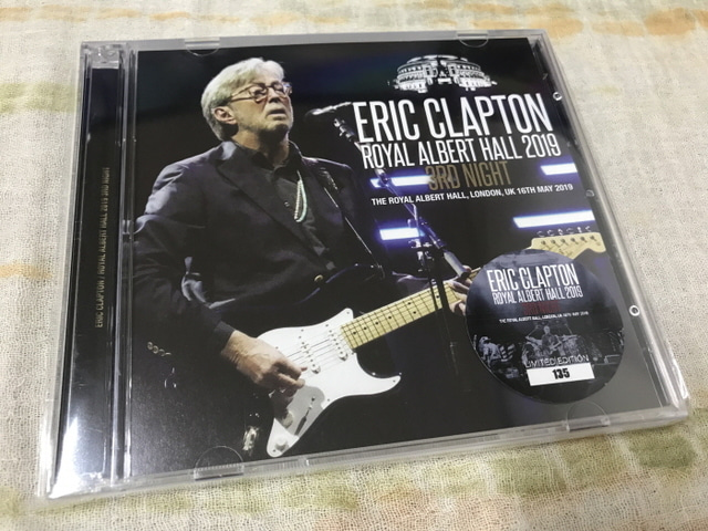 ERIC CLAPTON - ROYAL ALBERT HALL 2019 3RD NIGHT (2CD , BRAND NEW) - rzrecord