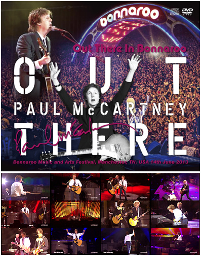 PAUL McCARTNEY - OUT THERE IN BONNAROO (3CD + DVD , BRAND NEW) - rzrecord