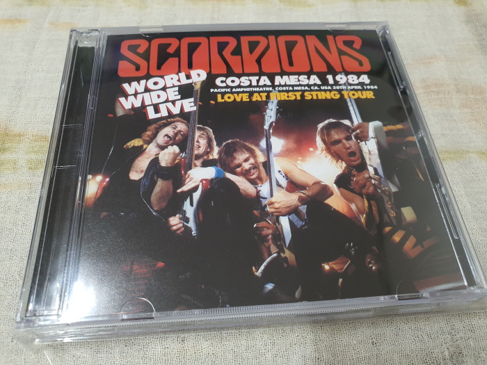 SCORPIONS - WORLD WIDE LIVE : COSTA MESA 1984 (2CD +