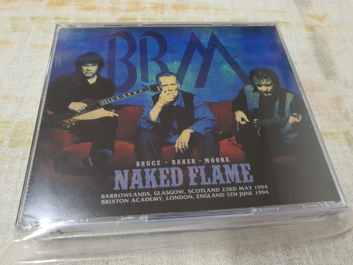 BBM / BRUCE BAKER MOORE - NAKED FLAME (4CD + bonus DVD , BRAND NEW)  *PRE-ORDER* - rzrecord