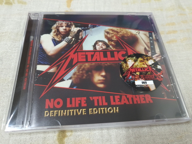 METALLICA - NO LIFE 'TIL LEATHER : DEFINITIVE EDITION (1CD + bonus