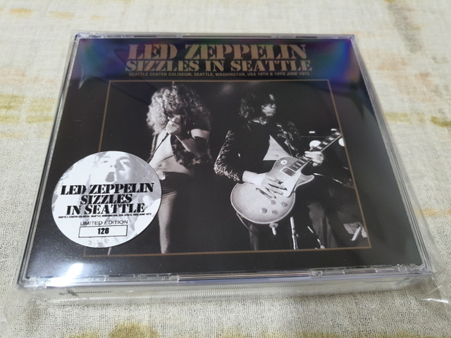 LED ZEPPELIN - SIZZLES IN SEATTLE (4CD , BRAND NEW) - rzrecord