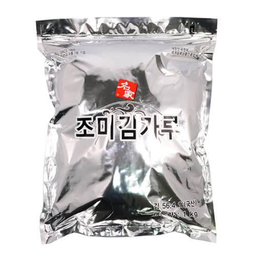 조미김가루1kg x 4봉(1박스)