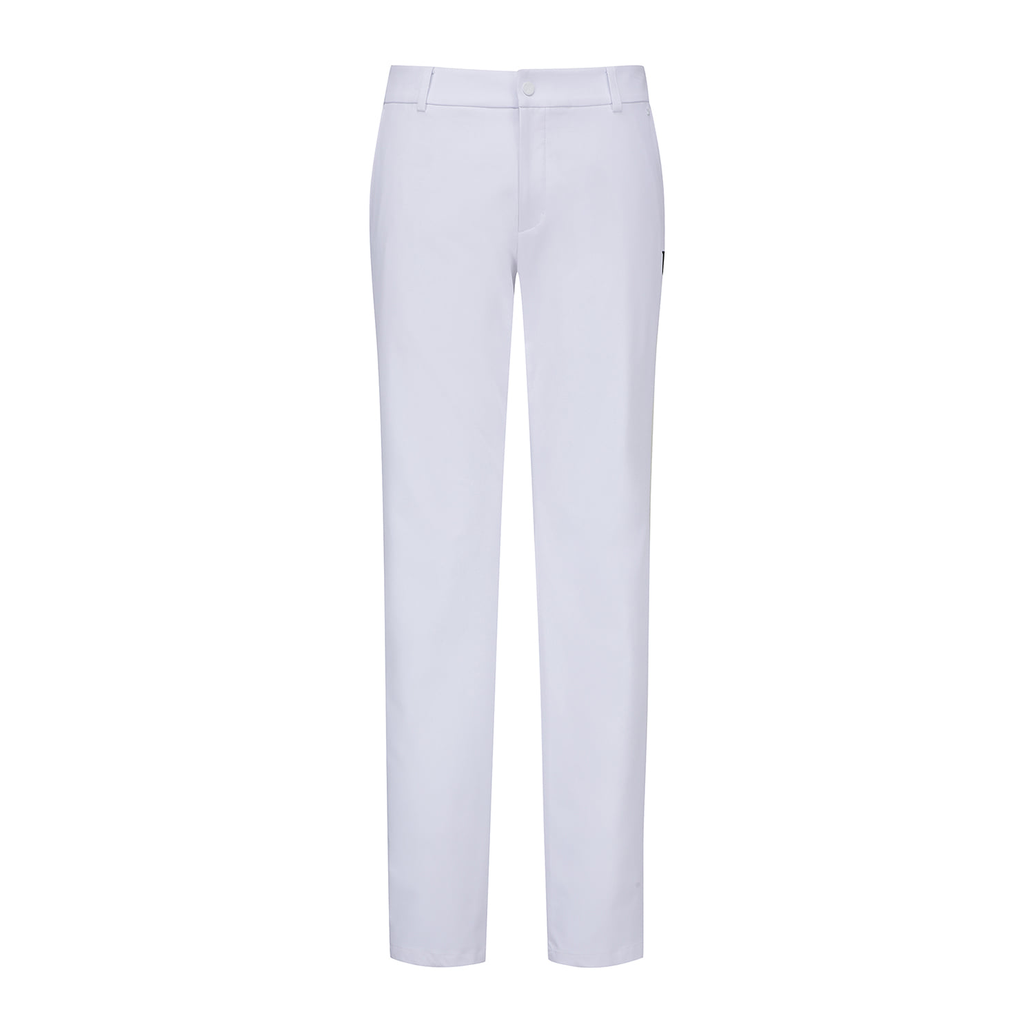 MEN SIDE ANEW LETTERING POINT LONG PANTS_WH